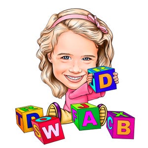 Kid Caricature, Boy Caricature, Girls Caricature, Baby Caricature, Caricature Baby Cartoon, Cartoon Kids, Group Children Caricature, Kids