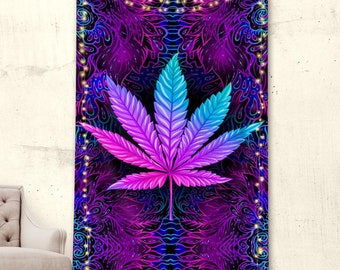 Purple Hemp Tapestry
