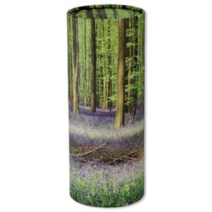 Bluebell Forest Scattering Tube: Eco-Friendly Biodegradable Urn