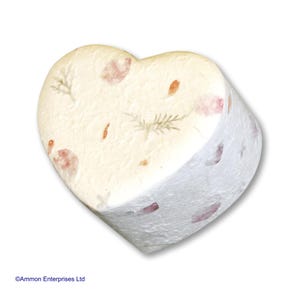 Two Person Urn - Floral Heart Shaped - Biodegradable Cremation Ashes Burial Urn
