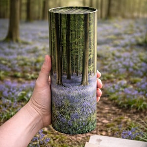 Bluebell Holzasche-Streuröhre: Biologisch abbaubare Gedenkurne