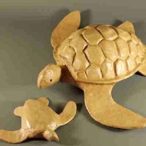 Water Urn - Turtle - Biodegradable Cremation Ashes Urn - Ocean / Sea