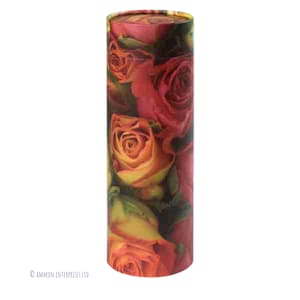 Scatter Tube and Certificate - Rose Flower Ashes Urn - Biodegradable Scattering Urn