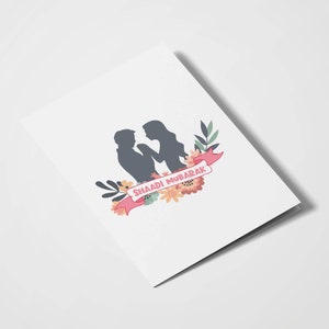 Shaadi Mubarak | South Asian Cards | Desi Cards | Indian Wedding Cards | Newlyweds | Wedding Season | Congratulations