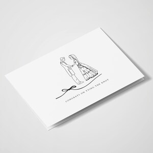 Congrats On Tying The Knot (Indian couple) | Hochzeitskarte | Hochzeitsfeier | Herzlichen Glückwunsch | Heiraten | Just Married