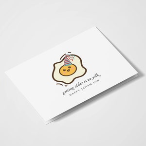 Vieillir n’est pas un jaune - Happy Janam Din | Cartes Desi | Desi Humour | Pendjabi | Carte d’anniversaire | Carte d’anniversaire indienne | Carte d’anniversaire jeu de mots