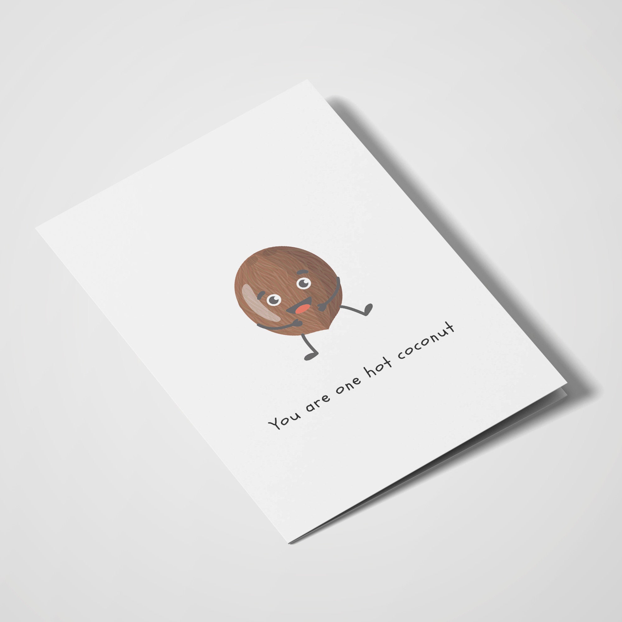 You Are One Hot Coconut South Asian Desi Cards Desi - Etsy New Zealand