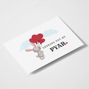 Enviando para você meu Pyar | Sul-asiático | Cartões Desi | Aniversário | Cartões indianos | Dia dos Namorados | Cartões Românticos