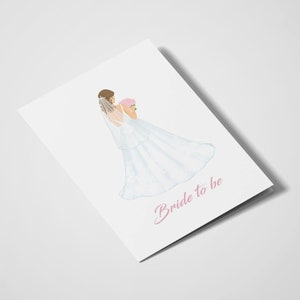 La mariée sera | Carte de douche nuptiale | Cadeau pour la mariée | carte de mariage | | de cartes de mission Carte-cadeau Bachelorette | Cadeau de fiançailles
