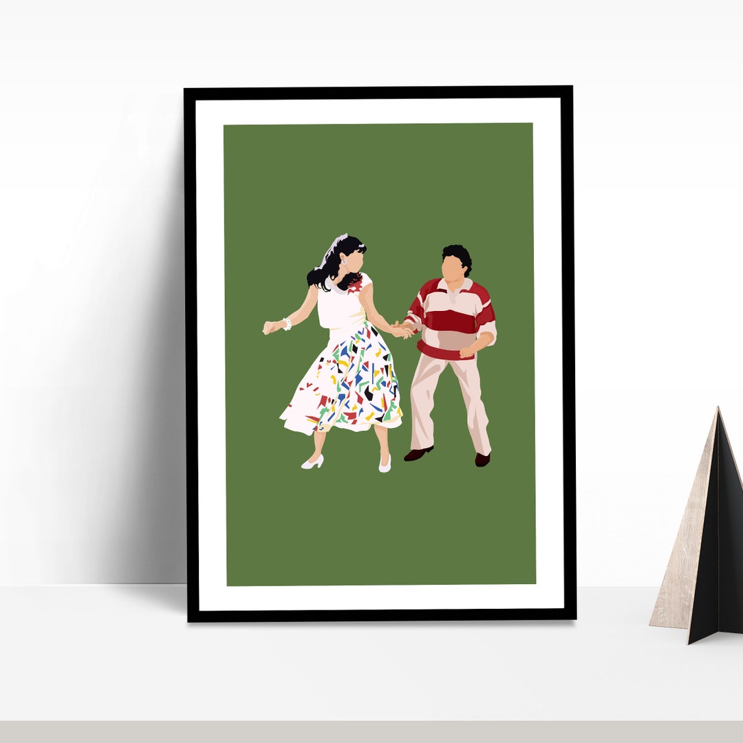 Buy Chandni and Rohit Bollywood Wall Art Sridevi Rishi Kapoor