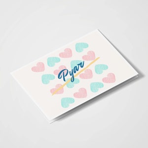 Pyar | Te amo | Cartões Indianos | Aniversário | Dia dos Namorados | Cartões Românticos | Cartões Indianos | Aniversário | Para ela | Para ele