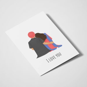 Eu te amo - Casal | Cartões Desi | Punjabi | Aniversário | Te amo | Dia dos Namorados | Cartões Românticos | Casal Indiano | Casais do Sul da Ásia