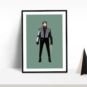 Shahenshah Bollywood Wall Art | Amitabh Bachchan | Movie Poster | Indian Film | Desi Art Print | Digital Illustration | Bollywood Movie