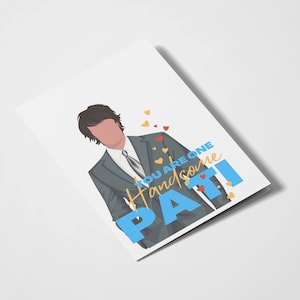 Eres un pati guapo / esposo / tarjetas de felicitación indias / día de San Valentín / romántico / aniversario / cumpleaños / para él