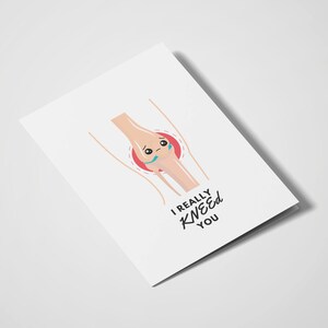 Ich kniete dich wirklich | Nur weil | Für Ihn | Für Sie | Freundschaftskarte | Thinking of You Karte | Missing You Karte | Fernstrecken | Arzt