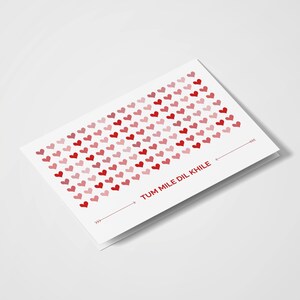 Tum Mile Dil Khile / Filmy / Bollywood / Desi Cards / Aniversario / Love You / Día de San Valentín / Romántico