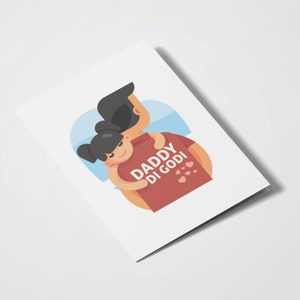 Papa Di Godi | Je t’aime papa | Carte sud-asiatique | Cartes Desi | Pendjabi | Carte d’anniversaire | Fête des pères | Cartes indiennes | De la fille