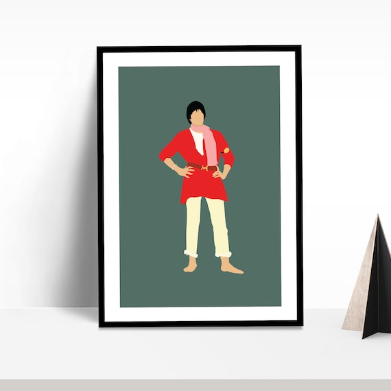 Coolie Bollywood Wall Art | Movie Poster | Amitabh Bachchan | Indian Films | Wall Decor | Desi Art Print | Film Print | Digital Illustration