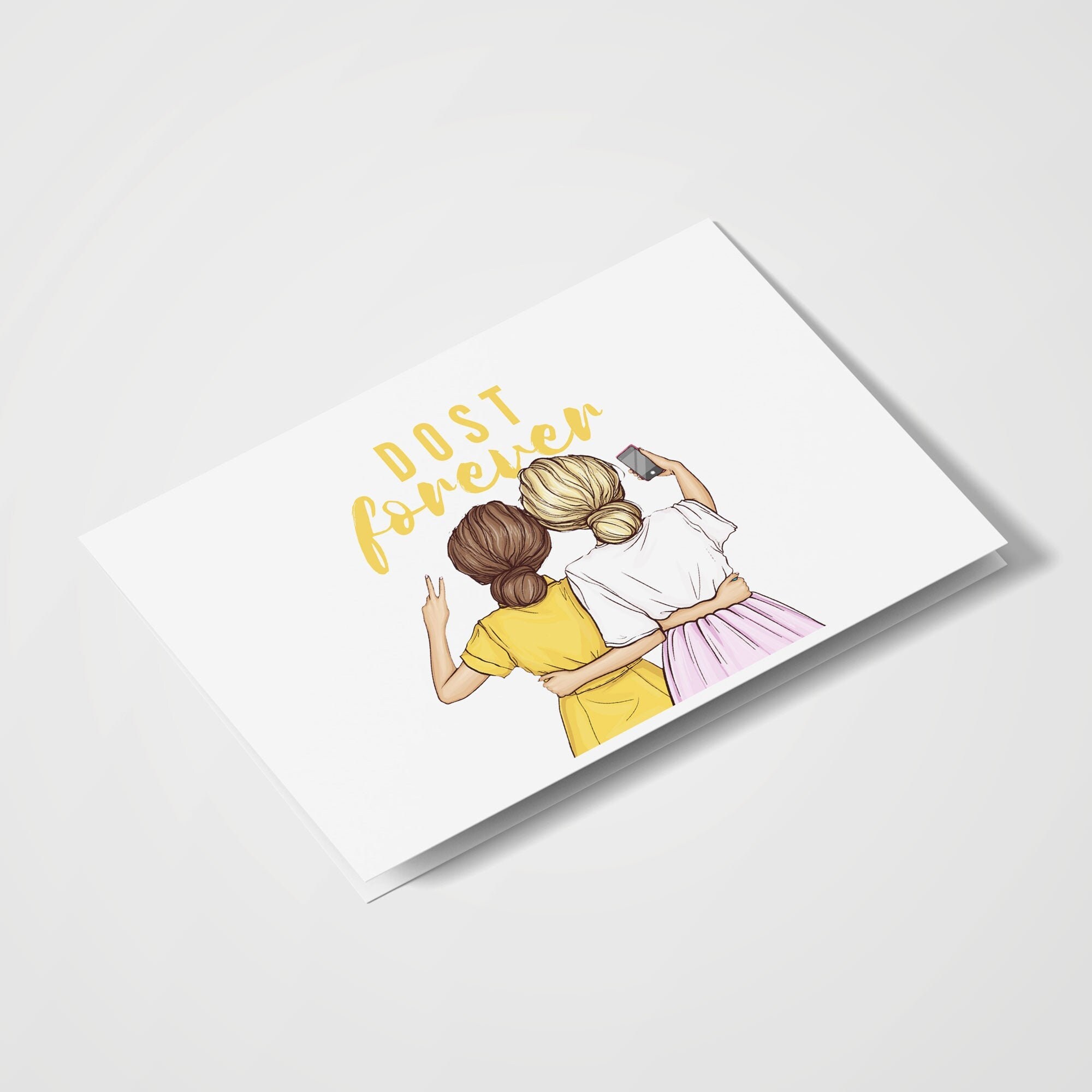 Dost Forever | South Asian Card | Desi Cards | Punjabi | Birthday Card | Friendship cards | Indian Greeting Cards | Best Friends