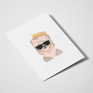 Cute Dog | Celebration | Thank you | Congratulations | Greeting Card | Birthday | Dog Lover