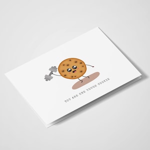 Sei un biscotto duro / Get Well Card / Feel Better / Biglietti di auguri / Cookie Card / Get Well / Best Friends