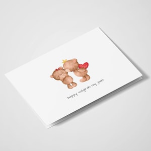 Feliz Salgirah meu Jaan | Cartões Indianos | Eu te amo | Cartões Românticos | Para ela | Para ele | Cartão do aniversário de casamento | Aniversário Indiano