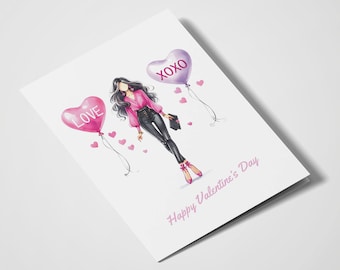 Happy Valentines Day | Pun Cards | Love you | Funny Card | Romantic