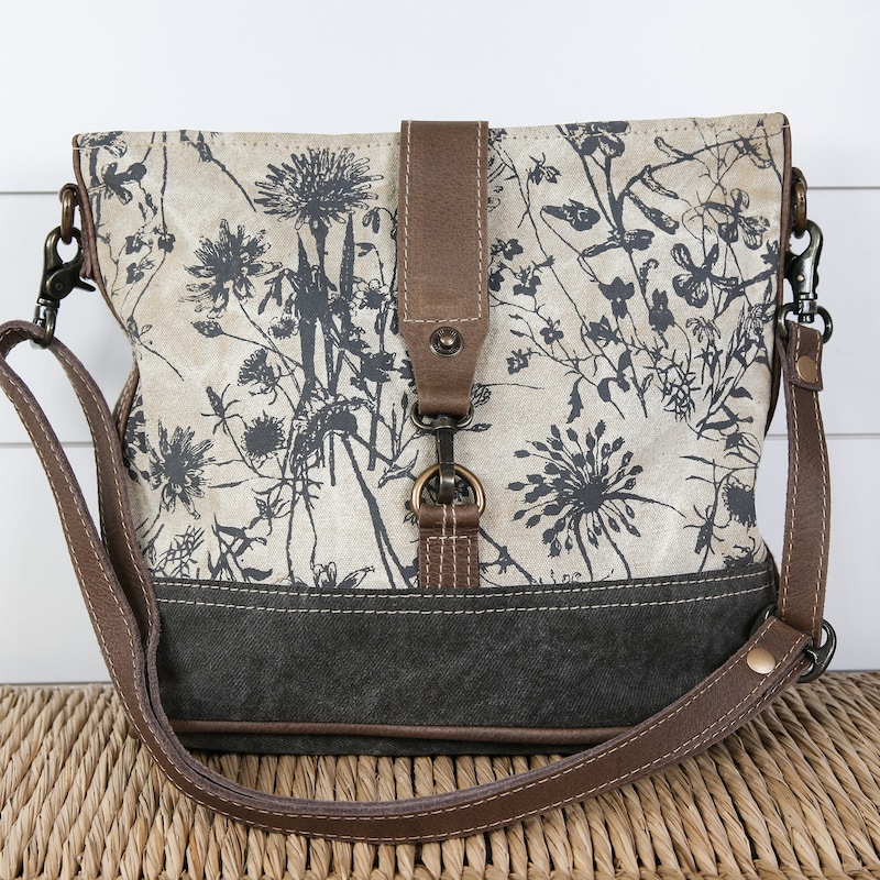 Floral Printed Shoulder Cross Party Handbag
