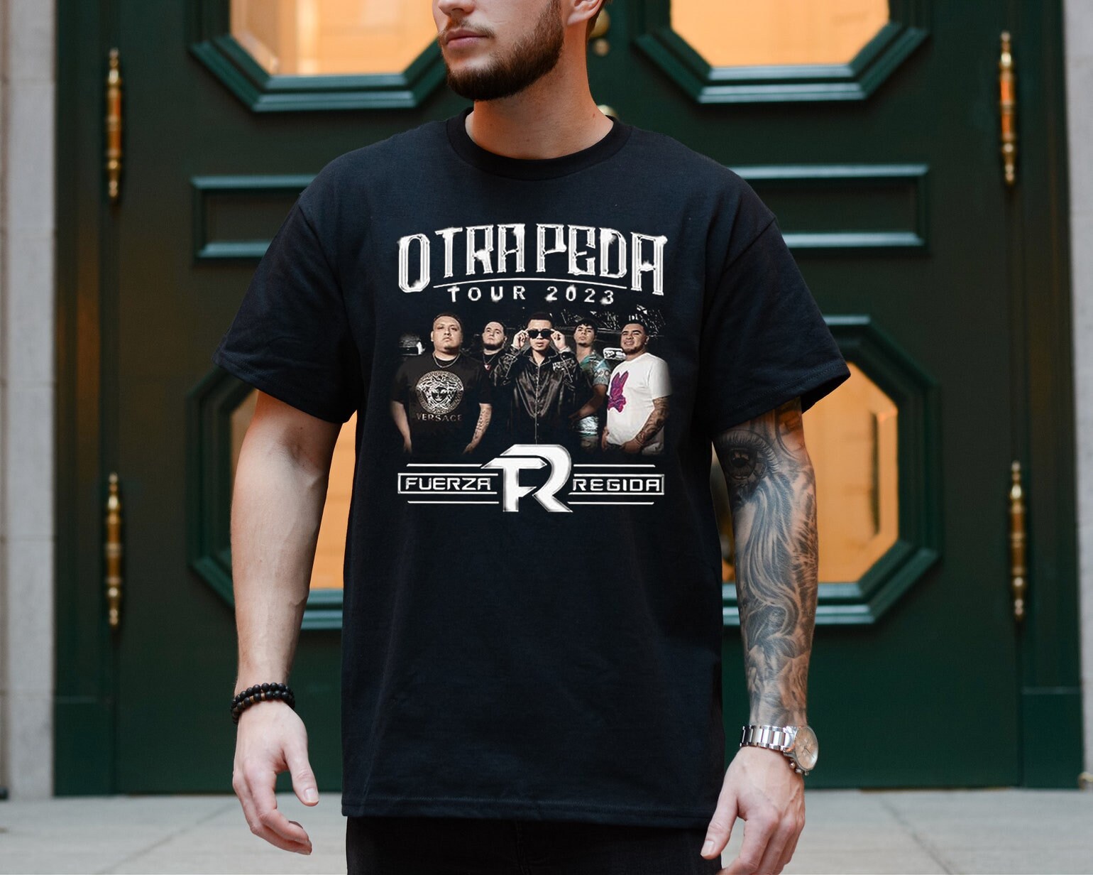 Fuerza Regida Otra Peda Tour 2023 Shirt Fuerza Regida Fan Etsy Australia