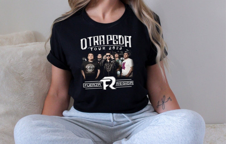 Fuerza Regida Otra Peda Tour 2025 Shirt Fuerza Regida Fan Etsy Australia