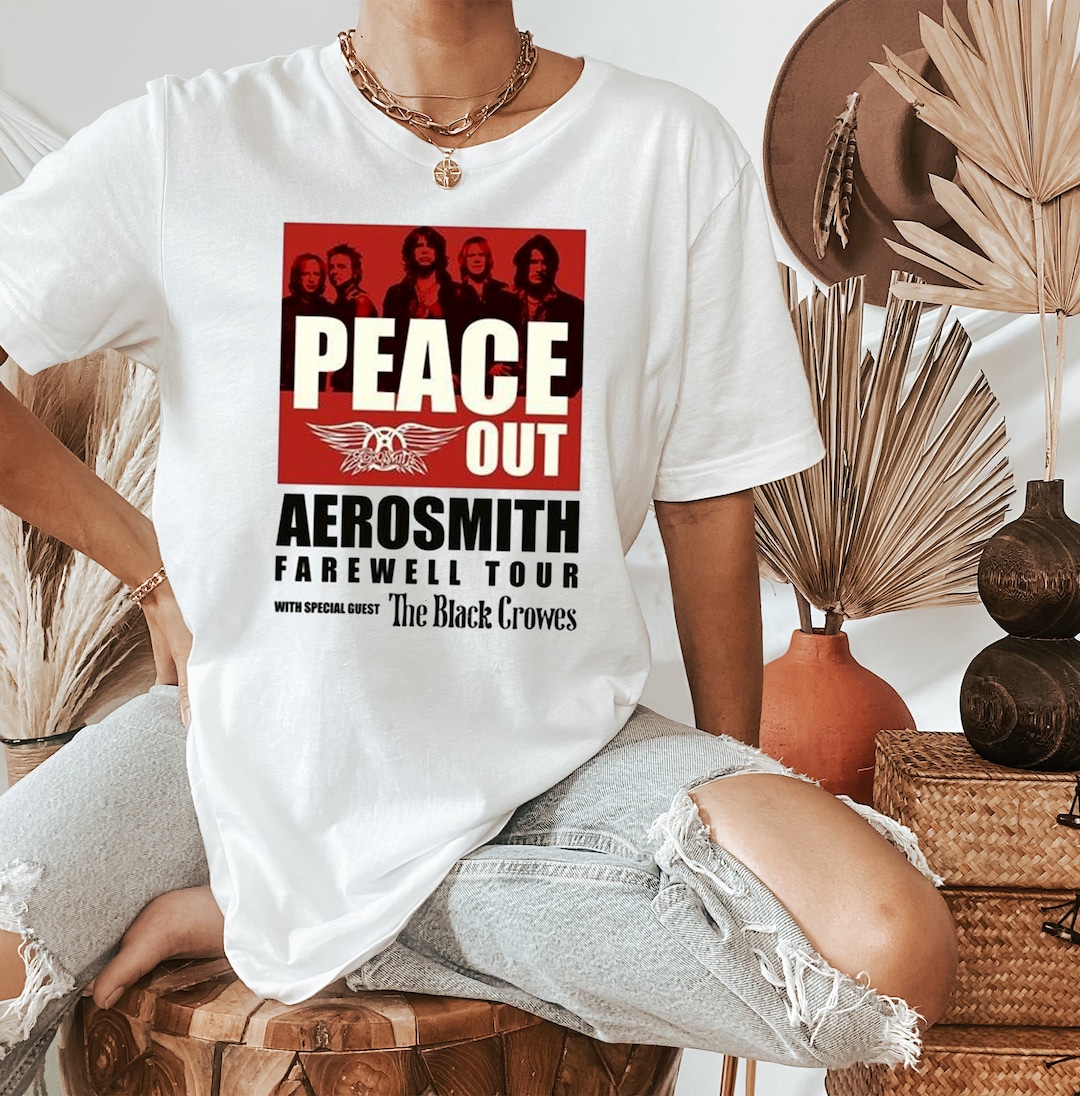 Aerosmith Farewell Tour 2023 2025 Peace Out Farewell Tour Etsy