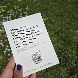 Cartão postal mãe novo nascimento design minimalista presente cartão de felicitações namorada cartão mãe bebê criança paternidade pais mãe amigos momcrew