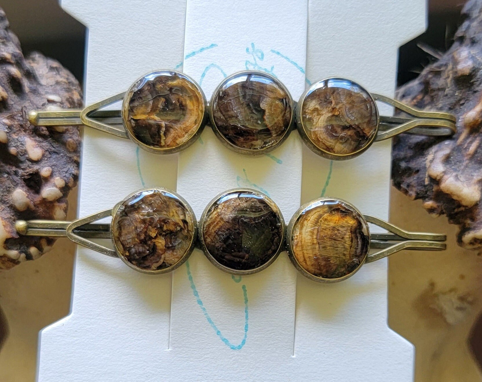 Hair Barrette Cabochon - Etsy