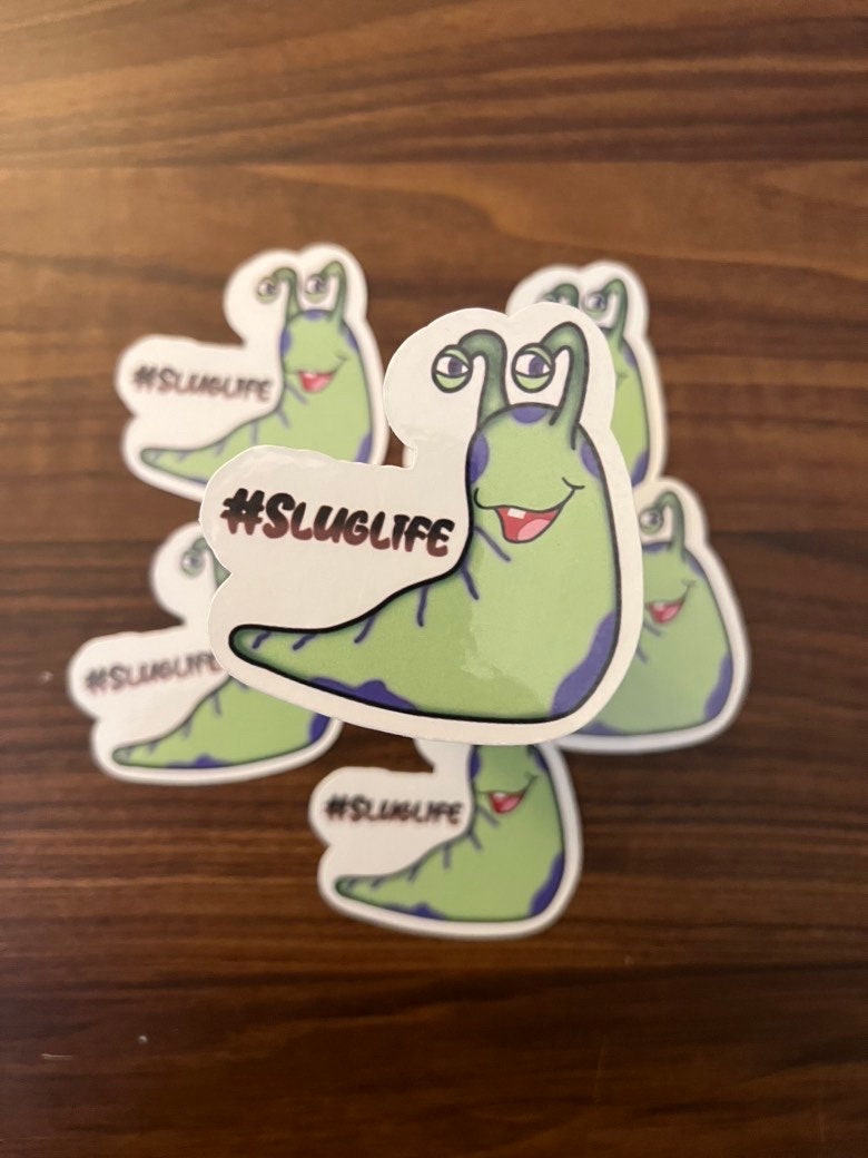 Slug Life Sticker - Etsy