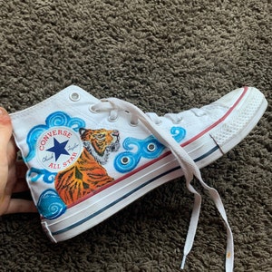 Zapato pintado a mano personalizado