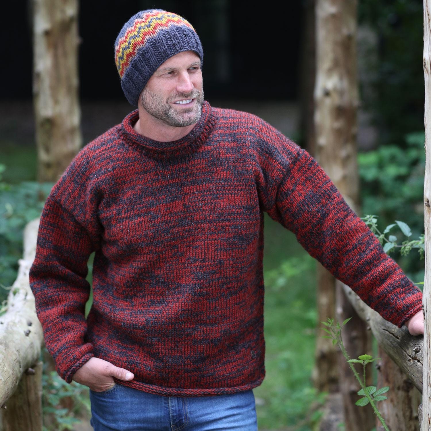 Mens rugged sweaters hot sale