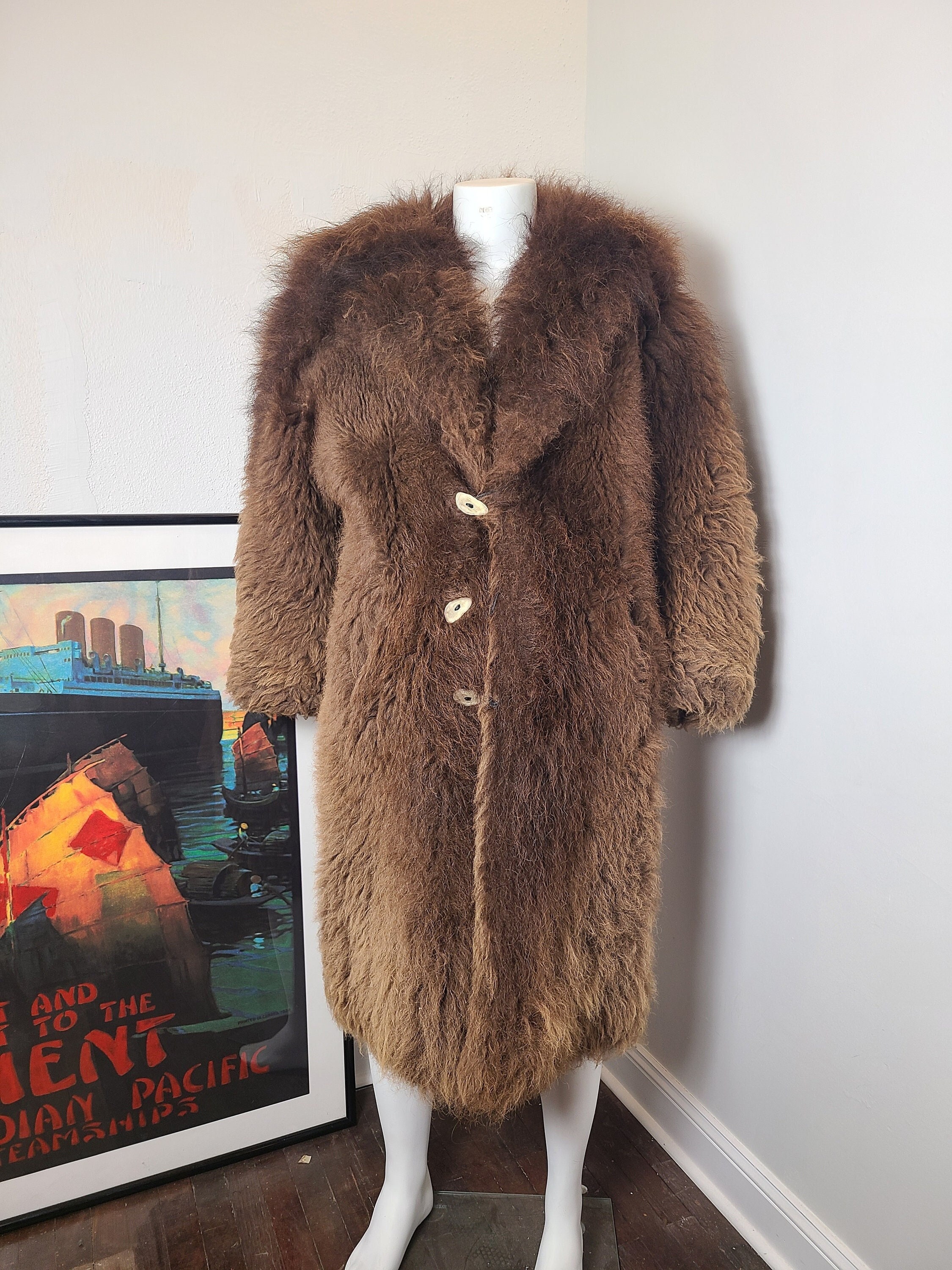 Buffalo Fur Coat - Etsy
