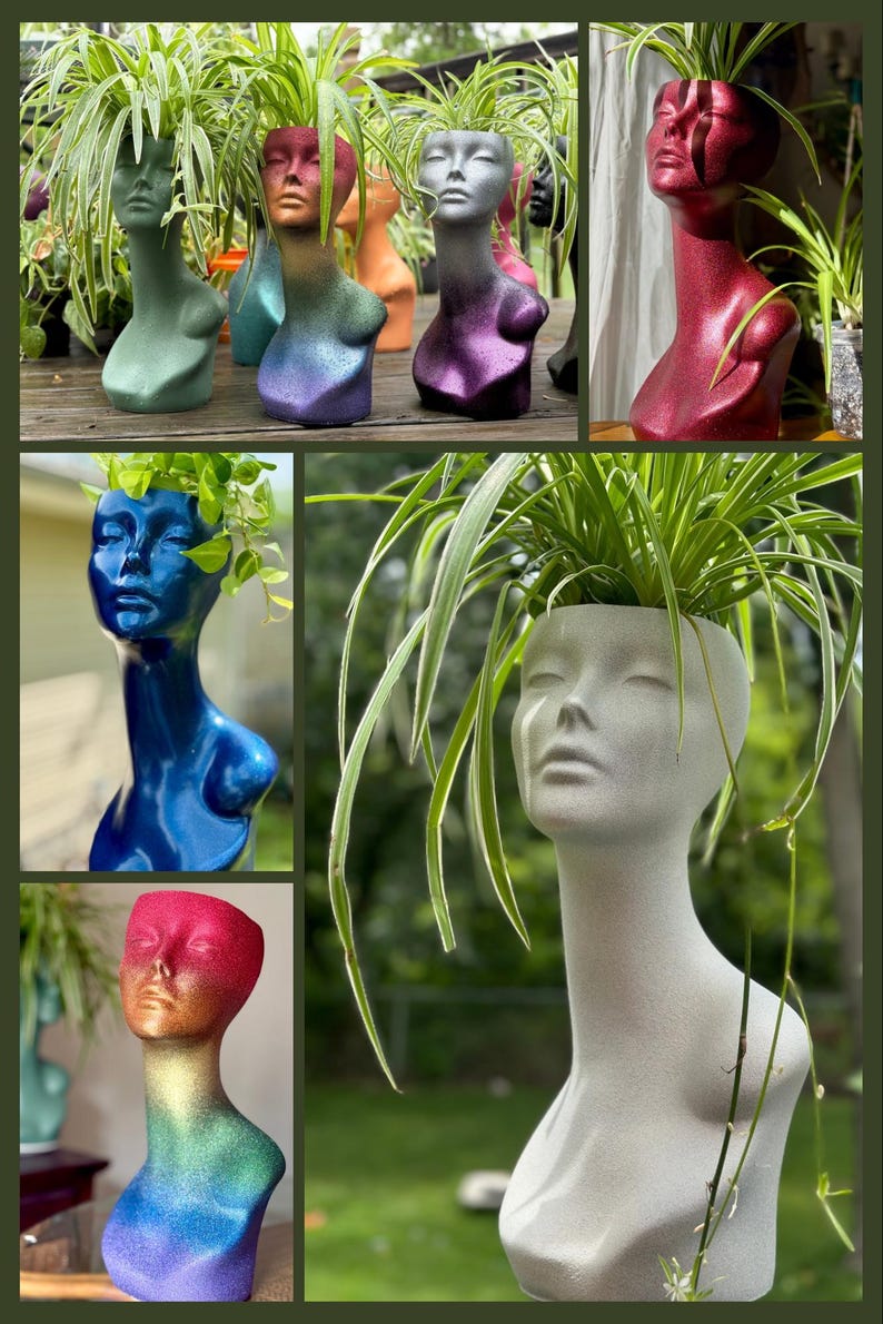 We upcycle these planters in any color!  Custom is available, just send us a message!