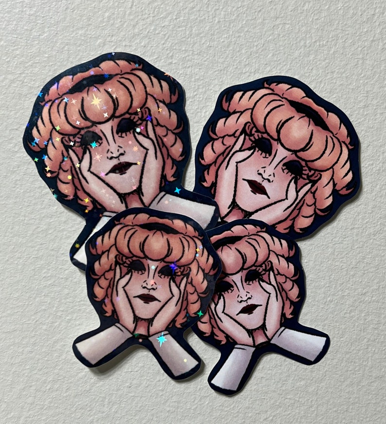 Roller Coaster Afterlife Jane Doe Vinyl Sticker - Etsy