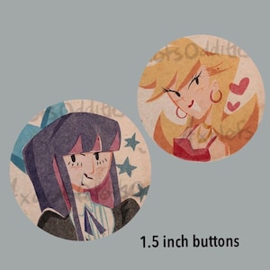 Angel Sisters Pinback Buttons