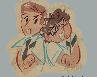 Pegatina de vinilo Tú y yo (pero sobre todo yo)