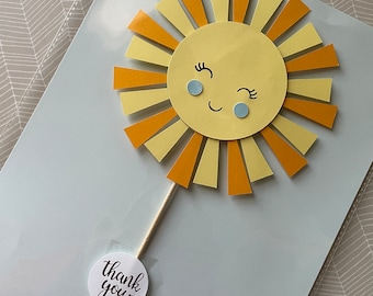 Sunshine One Cake Topper,  Sun Cake Topper, First Birthday Cake Topper, Sunshine Party Decor, Sunshine Birthday, You Are My Sunshine, Sun