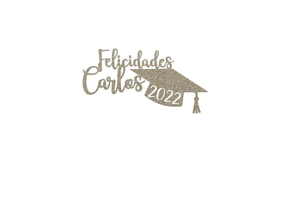 Pastel de Graduación Topper Felicidades Clase de 2022 Pieza - Etsy España