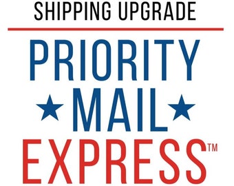 Upgrade to USPS Priority Mail Express Service (Next-Day to 2-Day Guarantee)
