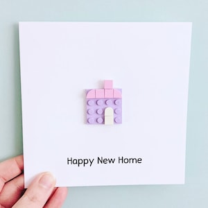 Briques personnalisées Happy New Home Card