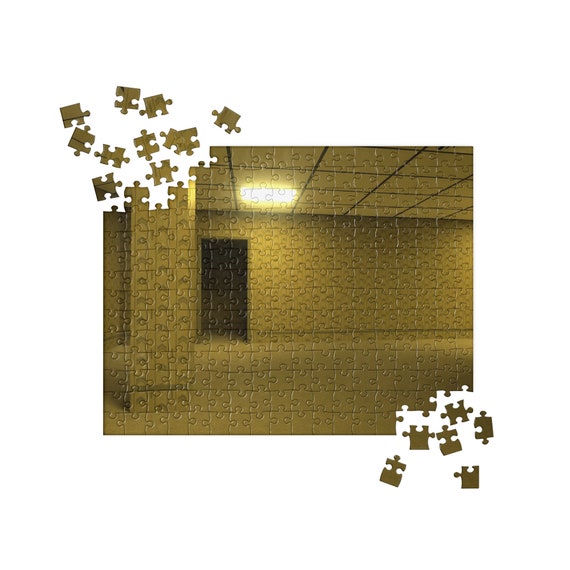 The Backrooms Main Hallway Level 0 252 Piece Jigsaw Puzzle 