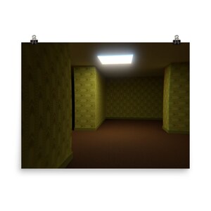 The Backrooms Main Hallway Level 0 252 Piece Jigsaw Puzzle 