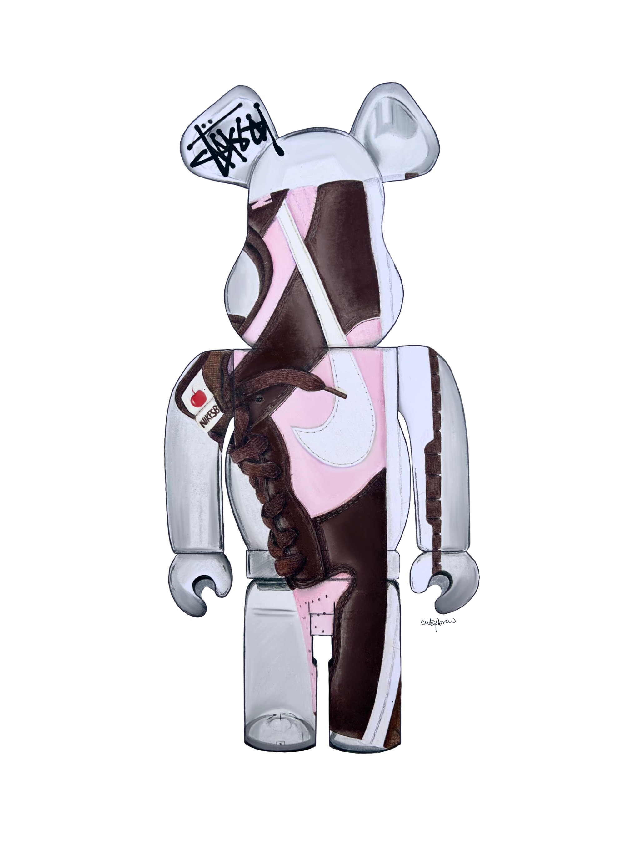 dunk bearbrick