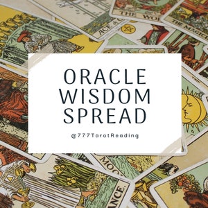 Orakel Wijsheid Tarot Lezen | Elektronisch geleverd binnen 24 uur!