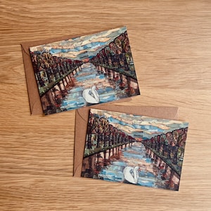 Jeu de cartes 'Automne' (2 cartes + enveloppes)